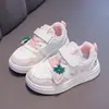 Zapatillas Deportivas Casuales de Moda Blanca Estilo Princesa para Niñas, Colección Otoño 2026, para Niños Medianos y Grandes
