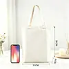 Bolsas de lona personalizadas con bloques de color para eventos corporativos, ferias comerciales, regalos promocionales, bolsas de compras y campañas de reclutamiento en campus.