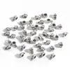 Cuentas Espaciadoras de Aleación de Plata Antigua Galvanizada Cilindro Decorativo para Colgar en Cinturón Pendientes Pulsera Collar Cadena de Teléfono Móvil Accesorios Hechos a Mano DIY