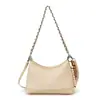 Bolso de Axila Tejido Elegante de Gama Alta para Mujer 2025 Otoño Temprano Nuevo Bolso Cruzado Versátil de Cadena al Hombro