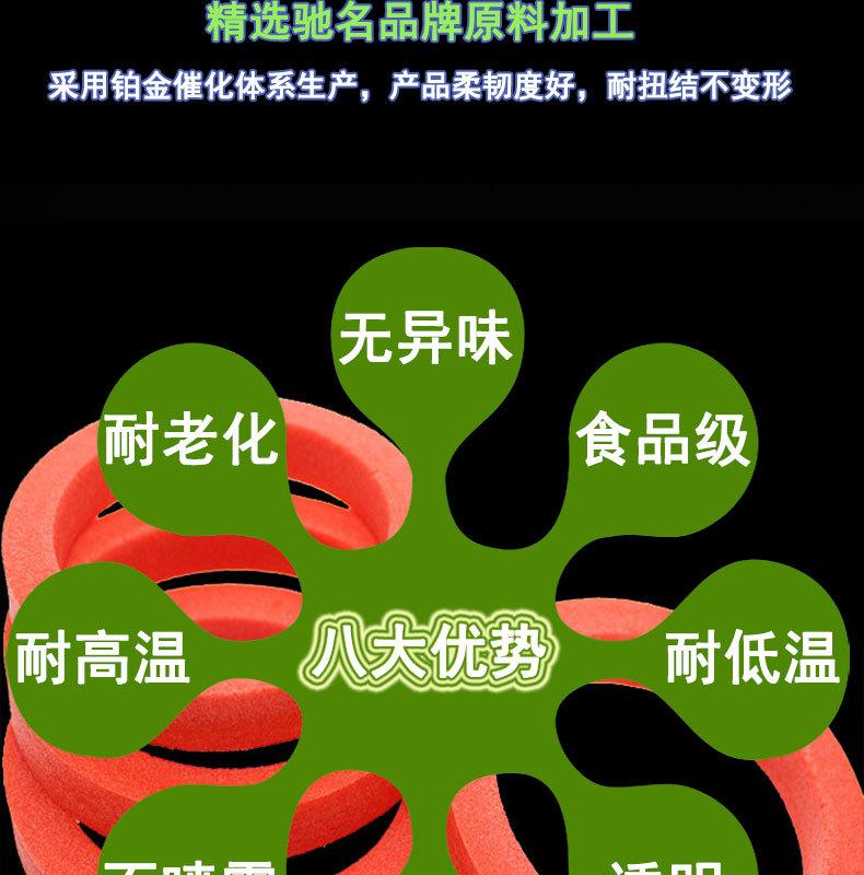 耐高温模压发泡硅胶圈