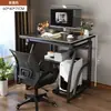 Escritorio de computadora, escritorio de gaming pequeño, mesa de escritorio para uso doméstico, mesa de comedor para dormitorio, adecuado para colocar una computadora, escritorio de estudio para estudiantes y escritorio de oficina
