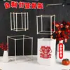 Linterna hecha a mano marco bolsa de materiales diy Festival de Medio Otoño linterna de palacio esqueleto de bambú producción creativa infantil de linternas antiguas