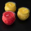 Fábrica de ghee Zhiwo, taza grande, lámpara de mantequilla de loto plana de 24 horas, vela sin humo para Buda y la vela del año de Dios por 1 día