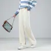 Pantalones de maternidad, pantalones largos para primavera y otoño, nuevos pantalones de pierna ancha que estilizan y no aprietan la barriga, adecuados para el principio y el final del embarazo, pantalones casuales para primavera y otoño