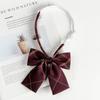 Decoração Laço Rosa Gravata Borboleta Jk Meninas Estudantes Estilo Preppy Uniforme de Marinheiro Acessórios de Camisa Gola de Pena Flor Chá Preto