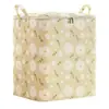 Bolsa de Almacenamiento para Colcha de Margaritas Engrosada de Gran Capacidad Bolsa para Empacar Mudanzas Organizador de Ropa de Casa y Colchas de Algodón Bolsa de Almacenamiento
