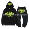 Estilo Europeo y Americano Tendencia Distintiva de Moda Callejera Sudadera Hip Hop Traje Patrón Suéter Estampado Primavera y Otoño Nuevo