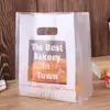 Bolsa para llevar pan Bolsa de embalaje para repostería Bolsa para pastel Bolso de mano Bolsa de plástico Bolso sellado para hornear
