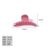 Percha transparente con pinza para ropa de mujer de Corea del Sur, pinza de color caramelo, pinza con pintura brillante, varios estilos, suministro directo de fábrica