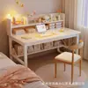 Mesa de Computador, Quarto, Mesa para Casa, Mesa de Estudo para Estudante, Mesa Simples para Escrita, Estante, Mesa Integrada, Mesa de Escritório Simples