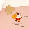 Zodiaco Caballo Año Nuevo Accesorios para Joyería DIY Colgante de Aleación Esmaltada Año del Caballo Llavero Colgante de Buena Suerte Fabricante Venta al por Mayor