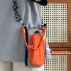 2026 Verano Estilo Coreano Moda Multibolsillo Contraste de Color Almacenamiento Bolso Dopamina Bolso de Hombro Ligero Bolsa para Botella de Agua Teléfono