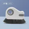 D2836 Escova de Limpeza para Ranhuras 2 em 1, Escova para Frestas, Escova para Poeira em Frestas de Portas e Janelas, Ferramenta de Limpeza Doméstica