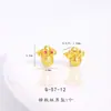 Color Fuerte que Conserva Arena Dorada Accesorios DIY Dibujos Animados Avión Pequeño Oso Fresa Unicornio Caballo Mecedora Colgante Colgante Pulsera