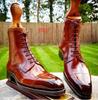 Botas Chelsea Colorblock Botas de Cano Curto Botas Masculinas JGB2020N0006021