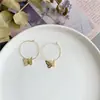 Arete de Mariposa Personalizado Sencillo 2020 Nuevos Aretes de Hada para Mujer Verano Fresco Aretes Lindos para Niña Aretes