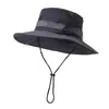 Sombrero de Vaquero Occidental Sombrero de Cubo para Hombre Sombrero de Sol para Desierto de Escalada para Mujer Sombrero de Sol para Acampar al Aire Libre Sombrero para Senderismo y Montañismo