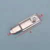 Puntos de cierre para puertas y ventanas de aluminio de puente roto Accesorios para ventanas abatibles Hebilla de cierre Piezas de conexión superior e inferior Pieza de conexión central Accesorios del actuador