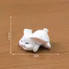 Paisaje en miniatura, figura linda de conejo zanahoria, adorables accesorios de decoración DIY para casa de muñecas, adornos en miniatura para escritorio