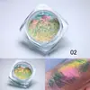 Arte de unhas novo pó camaleão transfronteiriço pó neon mágico mudança de cor polarizado maquiagem sombra de olho pó aurora fabricantes atacado