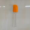 Raspador de silicone translúcido dividido fácil de limpar espátula de bolo fornecimento direto da fábrica raspador de creme raspador