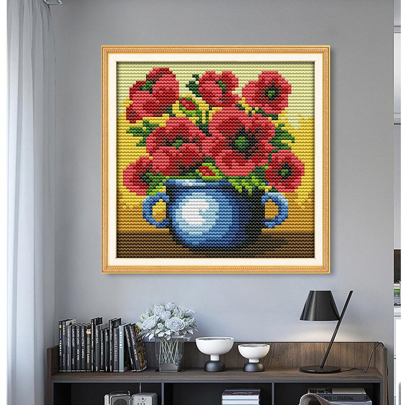 H535-03574 罂粟瓶花-