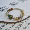 Jingdezhen nova pulseira de cerâmica pulseira de coração de menina infantil círculo único joia desenho animado fofo suprimento de barraca atacado