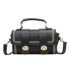 Bolso de Hombro Cruzado Boston Casual de Color Sólido Estilo Retro de Moda Tendencia 2026 Mariposa Gran Capacidad para Viajar