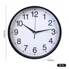 Reloj de pared simple al por mayor, reloj de pared de plástico para el hogar, reloj digital redondo estéreo de moda creativa para sala de estar, báscula digital