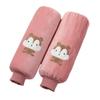 Mangas largas de terciopelo cristal para mujer al por mayor resistentes a las manchas bordadas de dibujos animados para adulto Mangas largas puño elástico mangas