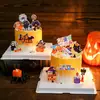 2026 Halloween Bolo Feliz Decoração Abóbora Fantasma Fantasma Fofo Carnaval de Halloween Noite Decoração de Mesa de Confeitaria
