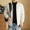 2026 Invierno Nuevo Chaqueta de Algodón para Hombre Moda Juvenil Casual Versátil Estudiante Engrosada Acolchada Chaqueta Bombonera Ropa de Abrigo Hombre