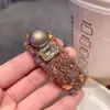 Estilo coreano moda colorido lã BB clipe Cinza Pérola Cristal franja clipe moda todos os fósforos testa quebrado hairpin hairpin