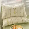 Un Par de Fundas de Almohada de Algodón con Dibujos 48X74 Fundas de Almohada Domésticas para Niños Funda Protectora de Almohada Individual para Dormitorio