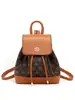 Mochila pequeña estampada de moda estilo retro universitario para mujer, nuevo modelo 2026, mochila de gran capacidad para viajes y uso diario