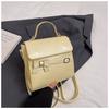Nova Bolsa Quadrada Pequena Feminina Vintage Primavera 2026 com Toque de Luxo, Bolsa de Mão Estilosa, Bolsa de Ombro, Bolsa Transversal