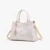 Bolso tejido elegante de estilo chino nuevo para mujer, bolso de hombro de alta gama para el trabajo con gran capacidad, versátil para el uso diario, bolso elegante para mujer
