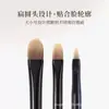 Pincel de Maquiagem Cangzhou, Pincel Corretivo, Pincel para Olheiras e Sulco Lacrimal, Pincel de Cabeça Plana em Forma de Língua para Cobrir Manchas e Marcas de Acne, Ferramenta de Beleza Portátil