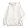 Comercio Exterior Estación Independiente de Amazon Sudadera de Manga Larga para Hombre Oversize con Cremallera Ropa Urbana Hoodie Holgado Stock Disponible