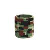 Deportes Camuflaje Cuadrado Jacquard Muñequera Diadema traje Correr Aire Libre Baloncesto Sudor Muñeca Muñequera Sudor Absorbente Diadema