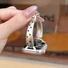 Pulsera Metálica Estilo Simple de Puntos para Apple 10 S11 Samsung Xiaomi Huawei Gt6 Fit5 Correa de Muñeca