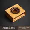 Calentador de Té de Bambú al por Mayor Base de Vela Calefactora para Uso en Casa, Mesa de Té, Tetera, Taza para Compartir, Calentador de Té, Accesorios para Juego de Té Kung Fu