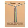 Nuevo Producto en Stock Amazon Collar Colgante de Meditación Mindfulness de Giro Roscado Silbato de Acero de Titanio para Ajustar la Respiración y Aliviar el Estrés