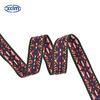 Tecido jacquard estilo nacional de 2cm com decoração de chapéu de joalheria de poliéster, borda de renda para têxtil doméstico, acessórios de vestuário