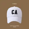 Gorra versátil para mujer, estilo coreano ins, gorra de béisbol, simple japonesa con letras, casual, de copa suave, bordada, tamaño grande, gorra de visera de pato para hombre