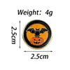 Set de Broches Únicos de Aleación Serie Calaveras Insignia Creativa de Esmalte de Horror para Ropa y Accesorios de Mochila, Al por Mayor en Stock
