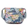 2026 Bolso Nuevo de Tela de Nylon para Mujer Bolso Cruzado para Mujer Bolso Pequeño Casual Estampado Bolso Cruzado de un Solo Hombro Bolso para Madre de Mediana Edad y Mayor