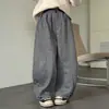 Pantalones de chándal de invierno para niña YOJIA 2026 Nuevos elegantes pantalones gruesos para niños Pantalones de pierna recta Pantalones con forro polar para niños Ropa de invierno