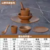 Vajilla de melamina para restaurantes de hot pot, plato rectangular comercial para carne de res, plato para guarniciones de carne a la parrilla, cuchara para servir, tazón pequeño, plato para huesos, taza